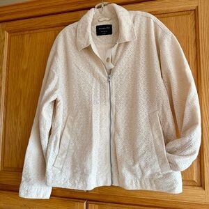 Abercrombie & Fitch Cotton Lace Jacket Size L